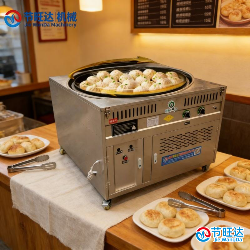 Commercial gas-powered steamed bun roaster, constant temperature gas-powered steamed bun roaster